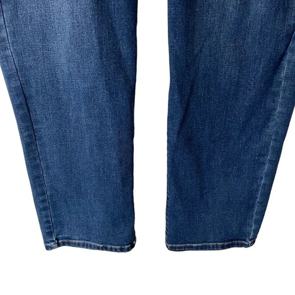 Lane Bryant Jeans Size 18 Magic Waist Band High Rise Straight Stretch Denim Plus - Picture 5 of 9